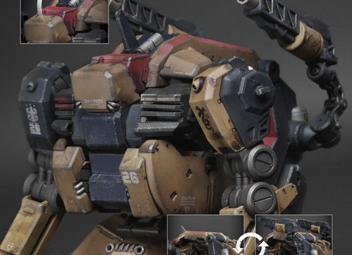 Load image into Gallery viewer, Acid Rain x Toy Alliance FAV-A129 Duergar D2R-w 1/18 Action Figure
