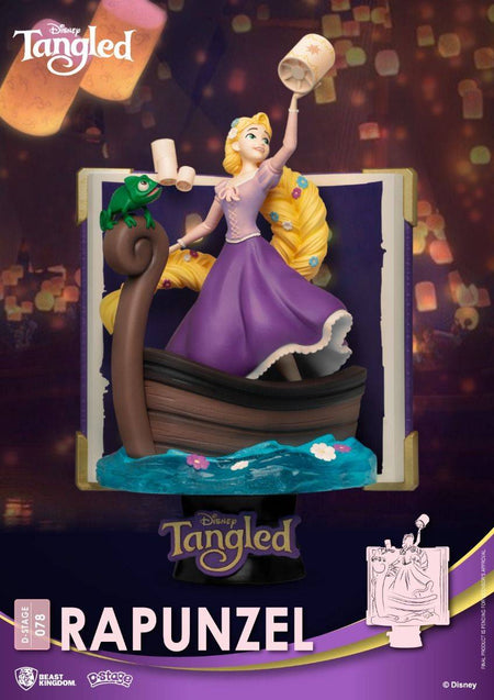 Beast Kingdom Diorama Stage-078-Story Book Series-Rapunzel Close Box