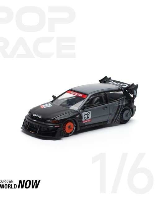 Load image into Gallery viewer, POPRACE 1/64 PANDEM CIVIC EG6 &quot;KANJOZOKU&quot; Diecast Model Car
