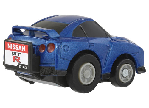 Load image into Gallery viewer, Takara Tomy Tomica ChoroQ Pull Back Diecast e-01 Nissan GT-R (R35)
