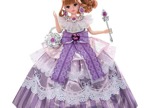 Load image into Gallery viewer, Takara Tomy Licca Chan Doll play set - Dream Fantasy Amethyst Princess Emily
