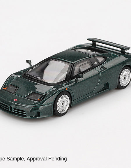 Mini GT #968 Bugatti EB110 GT Verde Scuro Diecast Model Car
