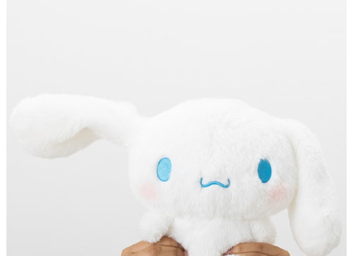 Load image into Gallery viewer, Takara Tomy Arts Soft Plush Toy - Pyokorin Cinnamoroll W290 x H270 x D190mm
