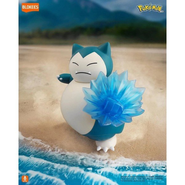 Blokees Pokemon Classic Version-L Snorlax Buildable Action Figure Model Kit