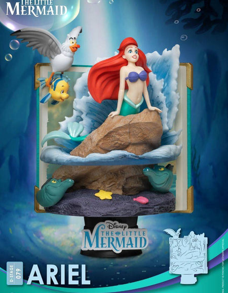 Beast Kingdom Diorama Stage-079- Story Book Series-Ariel