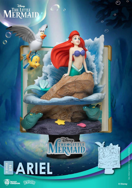 Beast Kingdom Diorama Stage-079- Story Book Series-Ariel