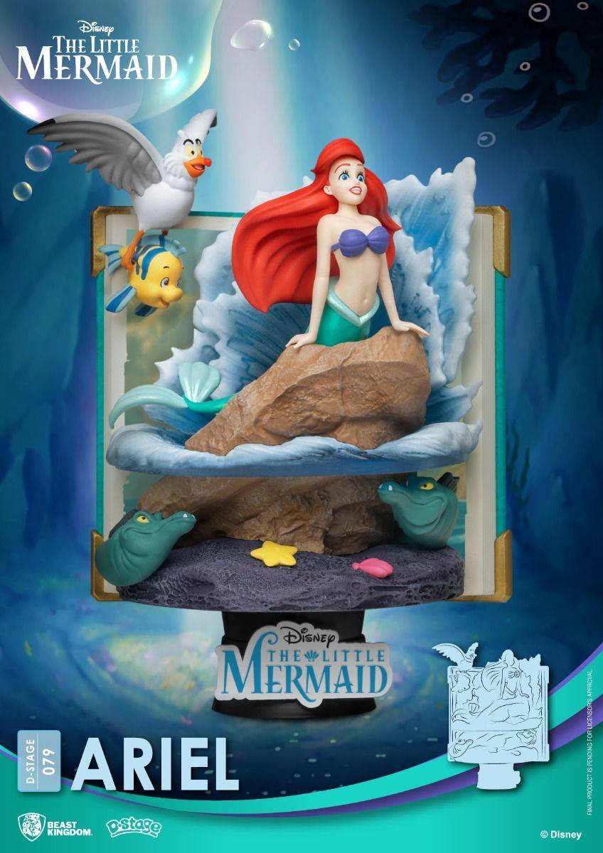 Beast Kingdom Diorama Stage-079- Story Book Series-Ariel