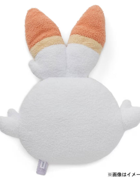 Takara Tomy Arts Pokemon Pokepeace Plush Face Cushion Scorbunny 36cm