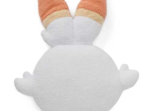 Load image into Gallery viewer, Takara Tomy Arts Pokemon Pokepeace Plush Face Cushion Scorbunny 36cm
