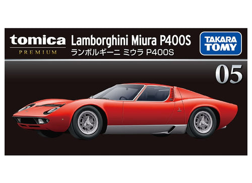 Load image into Gallery viewer, Takara Tomy Tomica Premium No.05 1/61 Lamborghini Miura P400S Diecast Model Car
