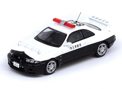 Load image into Gallery viewer, INNO64 1/64 Nissan Skyline GT-R R33 Saitama Prefectural Police Car Die-Cast
