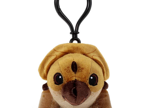 Load image into Gallery viewer, Takara Tomy Arts Jurassic World Rebirth Plush Soft Toy Mascot Aquilops Keychain
