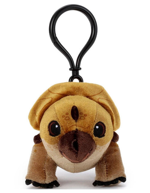 Load image into Gallery viewer, Takara Tomy Arts Jurassic World Rebirth Plush Soft Toy Mascot Aquilops Keychain
