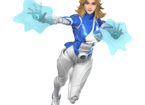 Load image into Gallery viewer, Blokees Marvel Rivals Champion Class Invisible Woman Model Kits Action Figure
