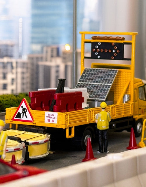 Load image into Gallery viewer, Tiny City Die-cast Model Car - Hino500 with Truck Mounted Attenuator Shun Yuen
