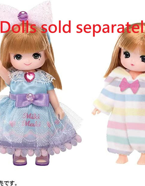 Load image into Gallery viewer, Takara Tomy Licca LW-21 Doll Mikichan Makichan Dress Set Dreaming Dress &amp; Pajama
