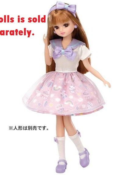 Takara Tomy Licca Chan Doll Dress - LW-09 Amusement Park
