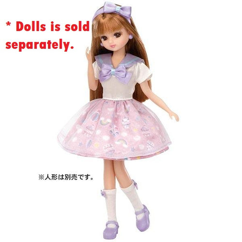 Load image into Gallery viewer, Takara Tomy Licca Chan Doll Dress - LW-09 Amusement Park
