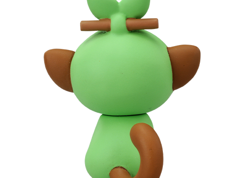 Load image into Gallery viewer, Takara Tomy Pokemon Moncolle MC EX74 Grookey 4CM MINI Toy Figure Pocket Monster

