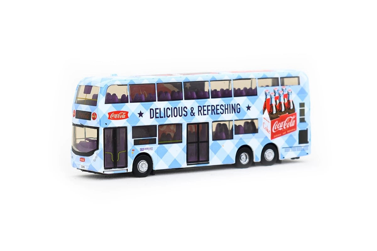 Tiny City Die-cast Model Car - ADL Enviro500 MMC 12m Coca-Cola Model Bus