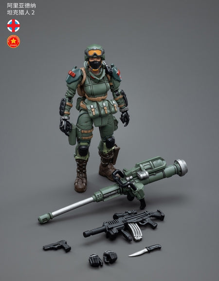 JOYTOY x Corvus Belli Infinity 1:18 Ariadna Tankhunter Regiment 2 Action Figure