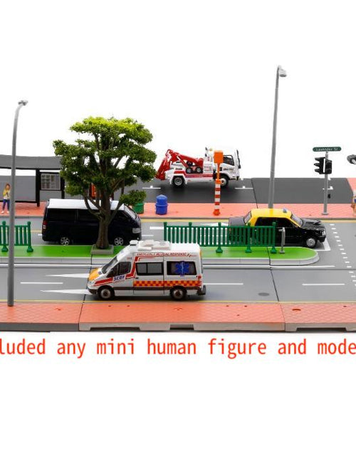 Load image into Gallery viewer, TINY City scale 1:64 Street Diorama Painted Model - S2 Singapore Road Set
