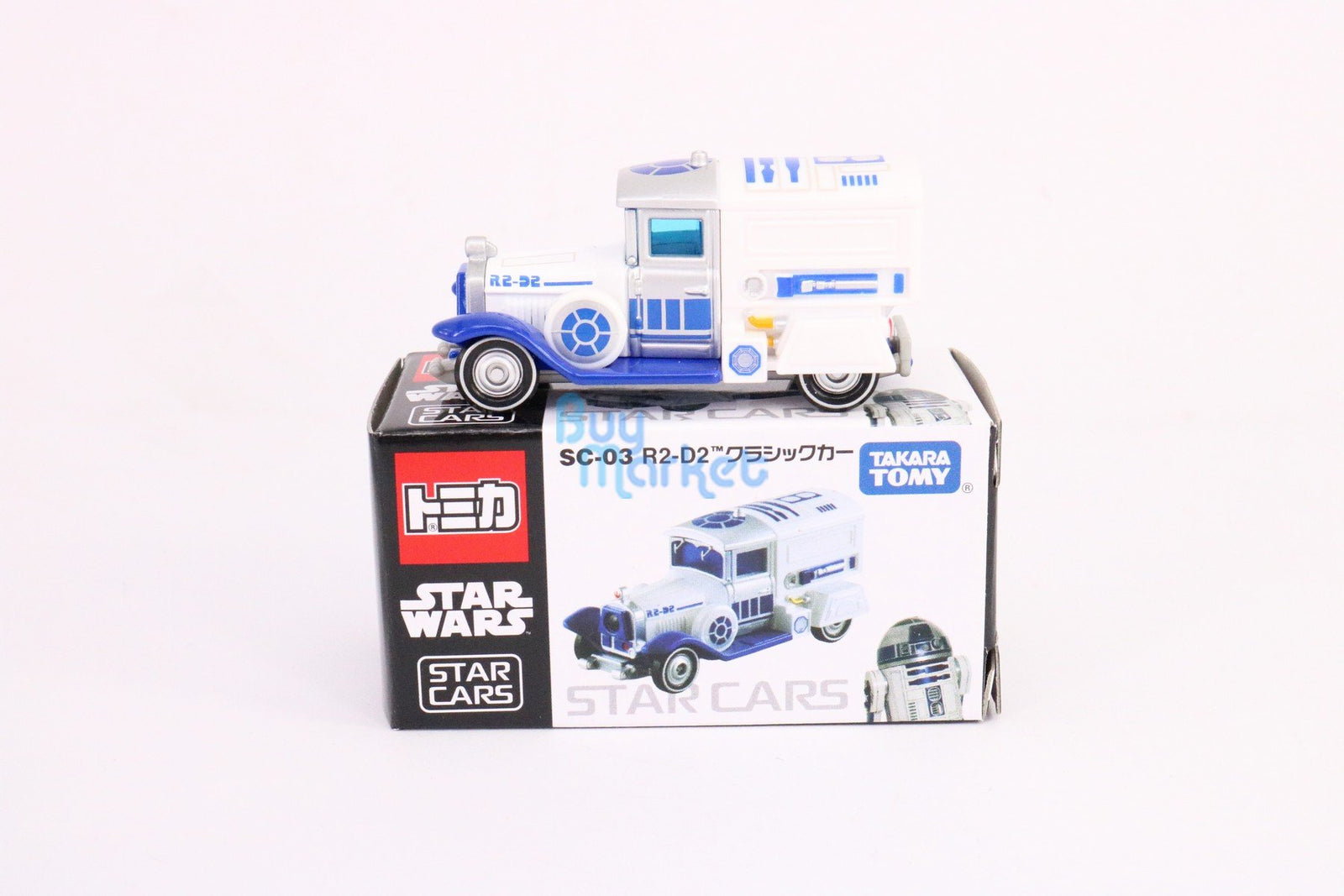 Takara Tomy TOMICA SC-03 Star Wars Car R2D2 Classic Diecast Toy Car Japan