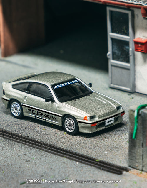 Load image into Gallery viewer, Tarmac Works 1/64 HONDA Ballade Sports MUGEN CR-X PRO Silver Model
