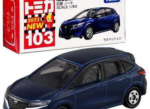 Load image into Gallery viewer, Takara Tomy Tomica Die-cast Car - Scale 1:63 NO.103 Nissan Note
