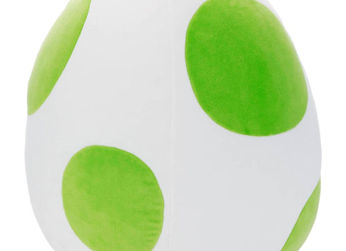 Load image into Gallery viewer, Takara Tomy Arts Super Mario Soft Plush Toy - Mocchi Game Style Yoshi's Egg

