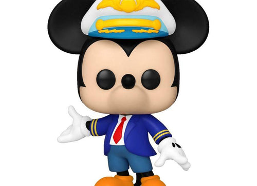 Load image into Gallery viewer, Funko POP Disney #1232: Pilot Mickey Mouse in Blue Suit Vinyl Figure

