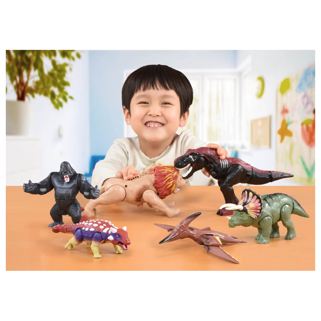 Takara Tomy Adventure Continent Ania Kingdom Big Ania Gotts (Ankylosaurus)