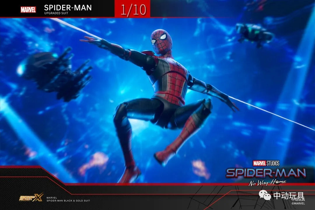 ZD Toys Marvel Avengers 1/10 Spiderman Upgraded Suit No Way Home Action Figure