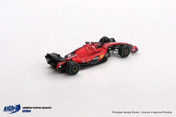 BBR 1/64  Ferrari SF23 #16 C. Leclerc 2023 Monaco GP Model Car