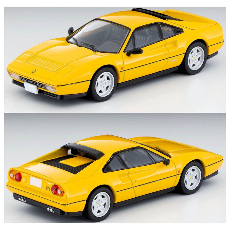 Takara Tomy Tomytec TLV-N Ferrari 328 GTB (Yellow) Diecast car