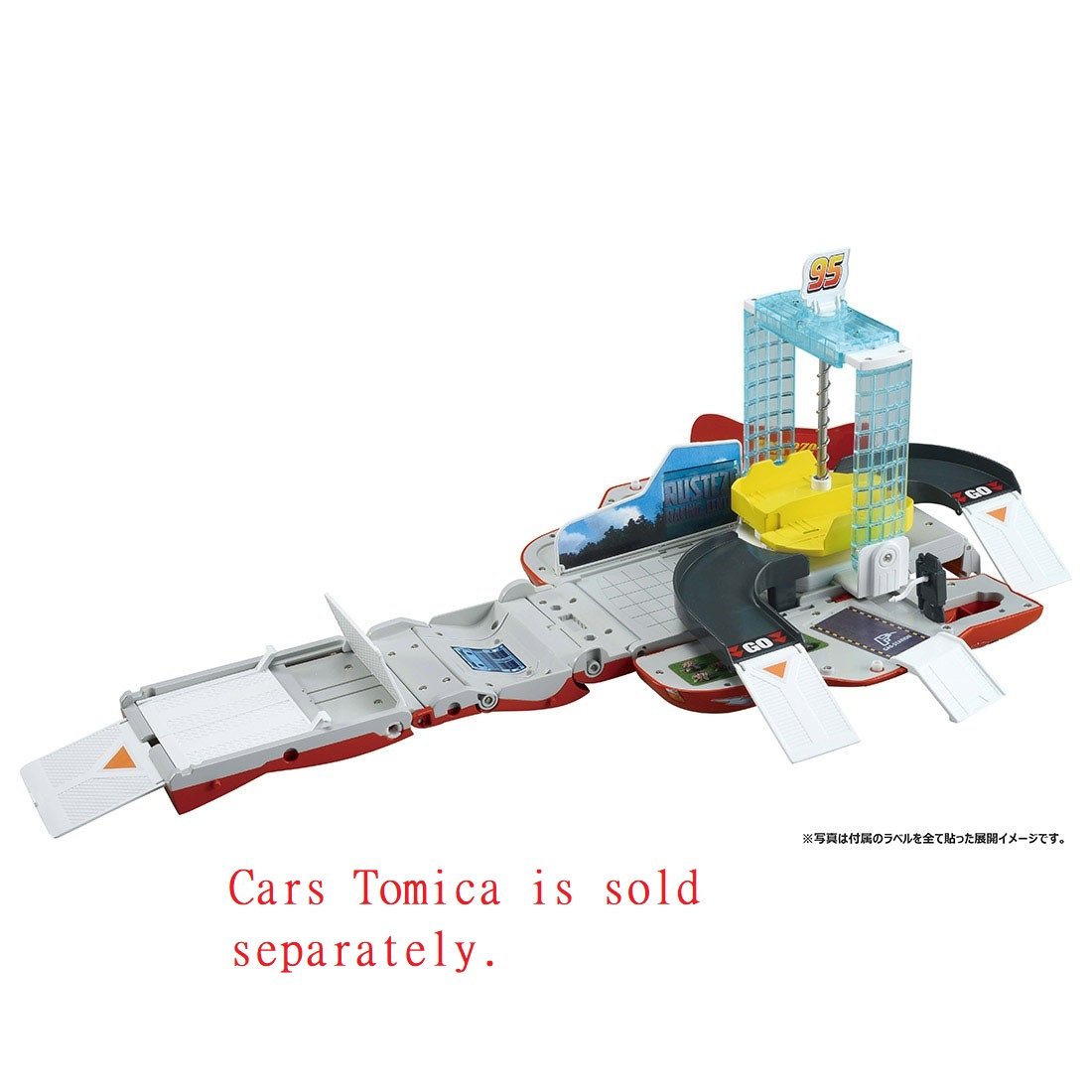 Takara Tomy Tomica Disney Pixar Cars Transform Tornado Shooter McQueen Play Set