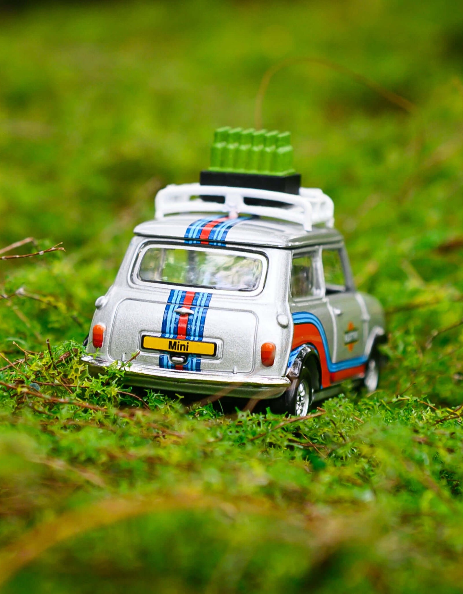 Tiny City Die-cast model Car - Mini Cooper Mk 1 (Silver)