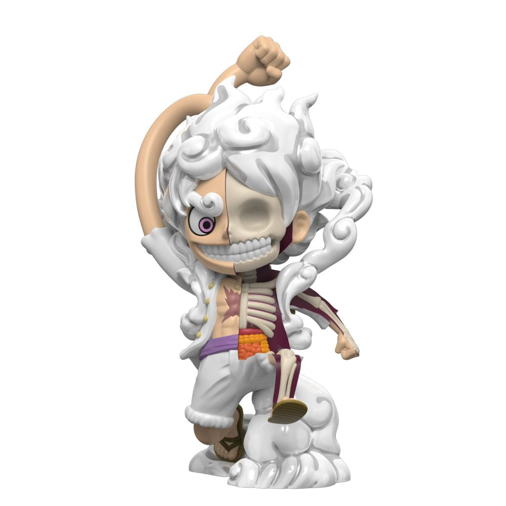 Mighty Jaxx Vinyl Art Toy XXRAY PLUS: Luffy Gear 5 Edition 8" Figure