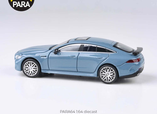 Load image into Gallery viewer, PARA64 1/64 Mercedes-AMG GT 63 S China Blue RHD Diecast Model Car
