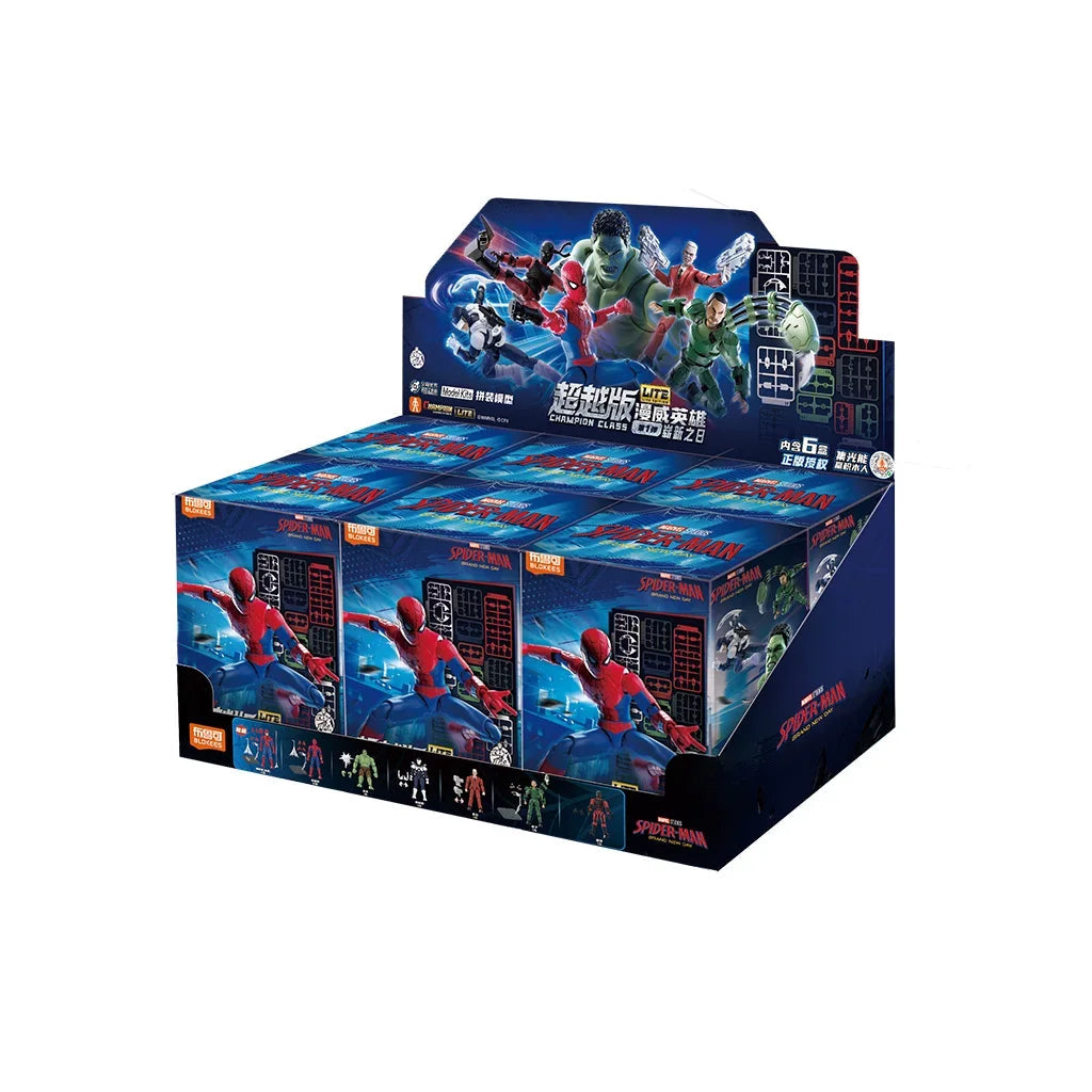 Blokees Figure Marvel Champion Class Lite 01 Spider-Man Brand New Day Full set