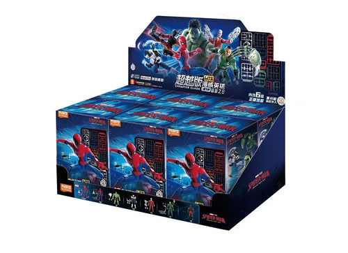 Load image into Gallery viewer, Blokees Figure Marvel Champion Class Lite 01 Spider-Man Brand New Day Full set
