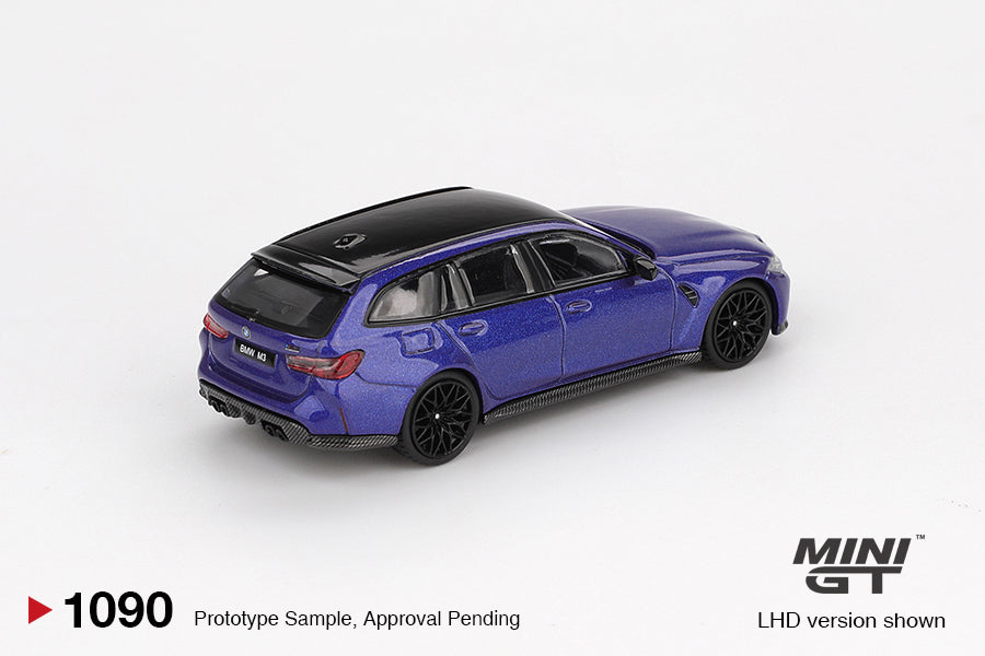 MINI GT #1090 BMW M3 Competition Touring Portimao Blue Metallic LHD