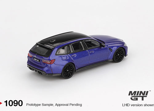 Load image into Gallery viewer, MINI GT #1090 BMW M3 Competition Touring Portimao Blue Metallic LHD
