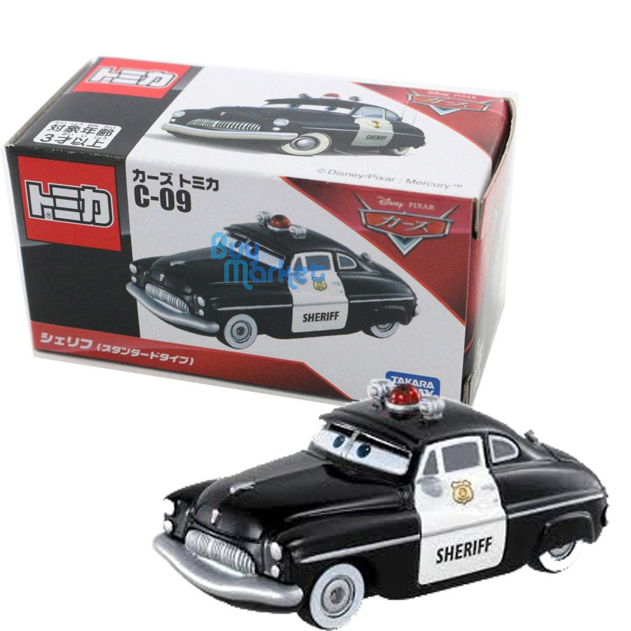 Tomica Takara Tomy Disney Mini PIXAR CARS 2 C-09 Sheriff Diecast Toy vehicle