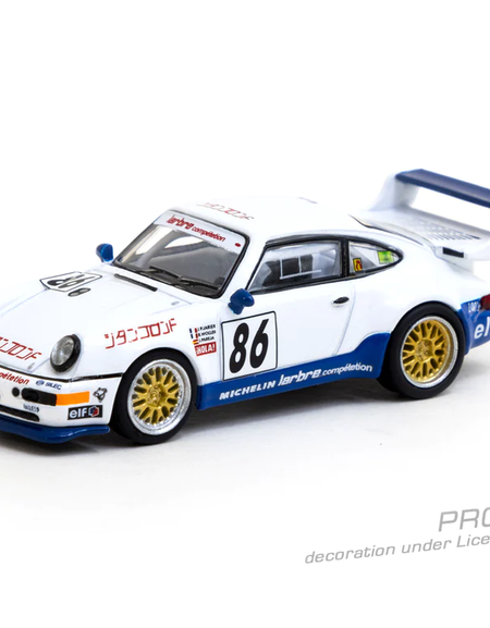 Tarmac Works Porsche 911 Turbo S LM GT Suzuka 1000km 1994 #86