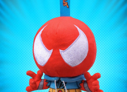Load image into Gallery viewer, Hot Toys Spider-Man Marvel Comic Cosbi Plush Keychain Collection (Full set of 6)
