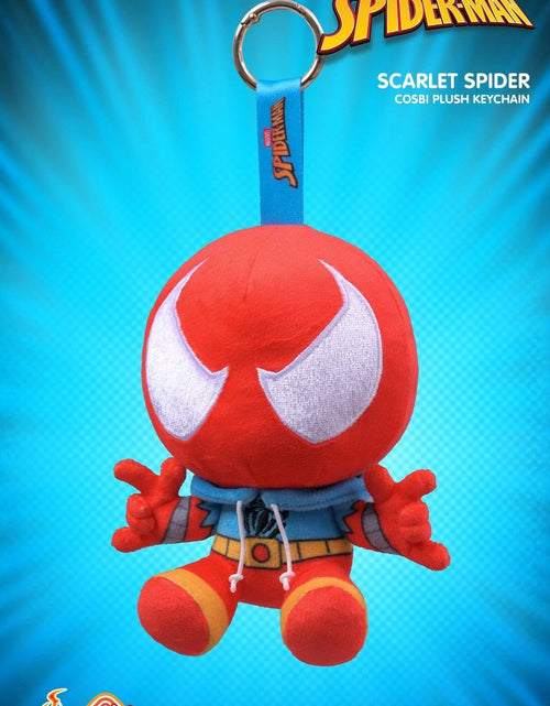 Load image into Gallery viewer, Hot Toys Spider-Man Marvel Comic Cosbi Plush Keychain Collection (Full set of 6)
