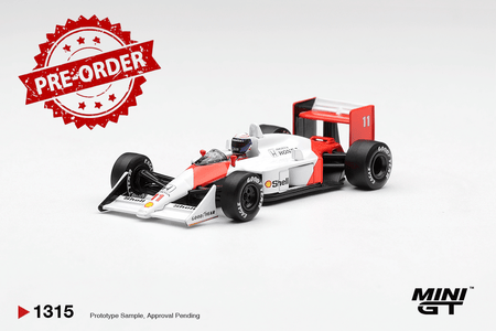 (Pre-order) Mini GT #1315 McLaren MP4/4 #11 Alain Prost 1988 Canadian Grand Prix