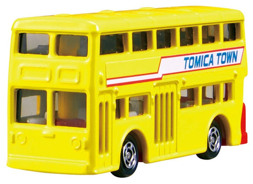 Load image into Gallery viewer, Takara Tomy Tomica World Vehicle Town Big Transforming Double-Decker Bus Rotary
