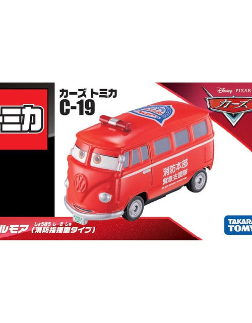 Load image into Gallery viewer, Takara Tomy Disney Tomica PIXAR CARS C-19 Fillmore (Fire Command Vehicle Type)

